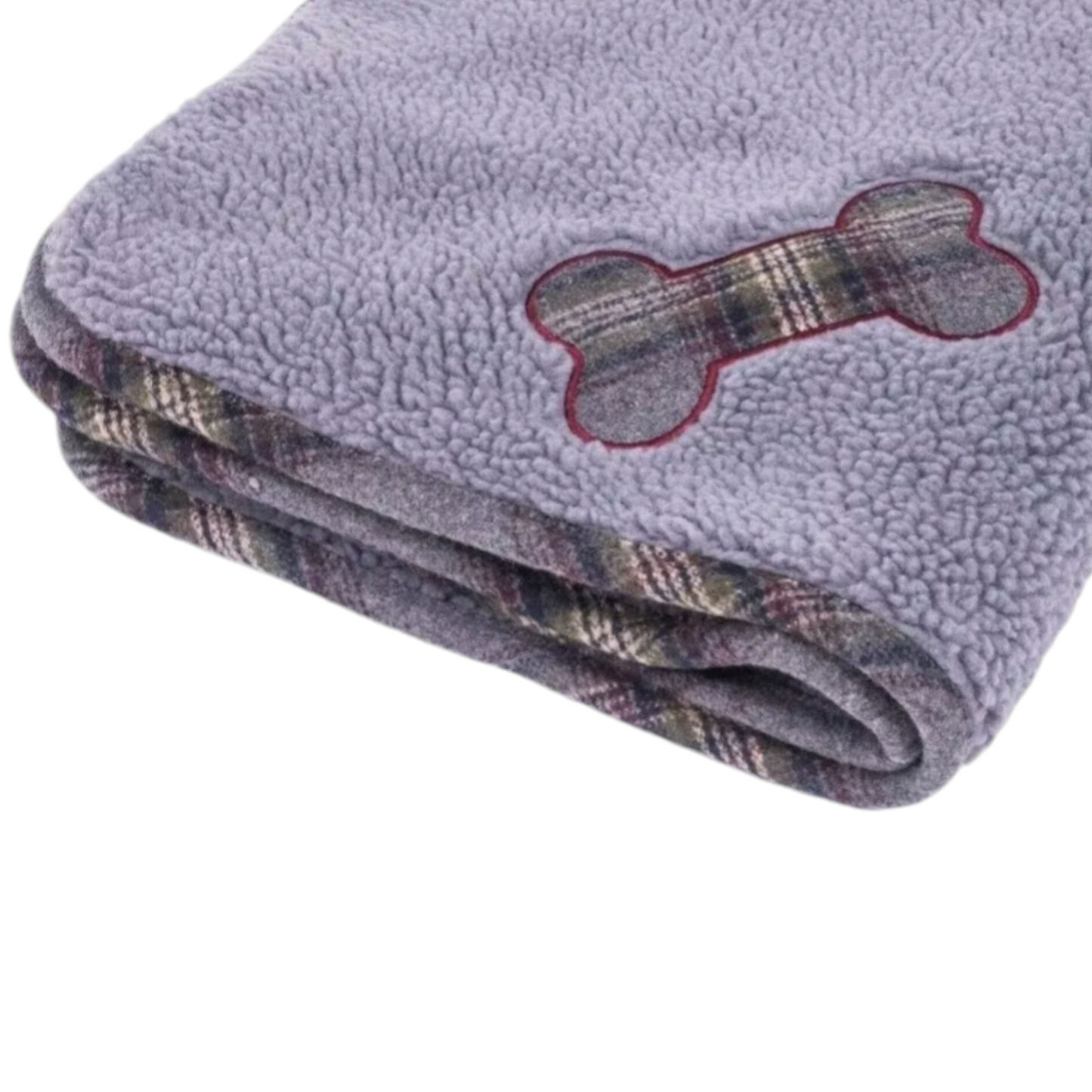 Grey Tweed Comforter Pet Blanket